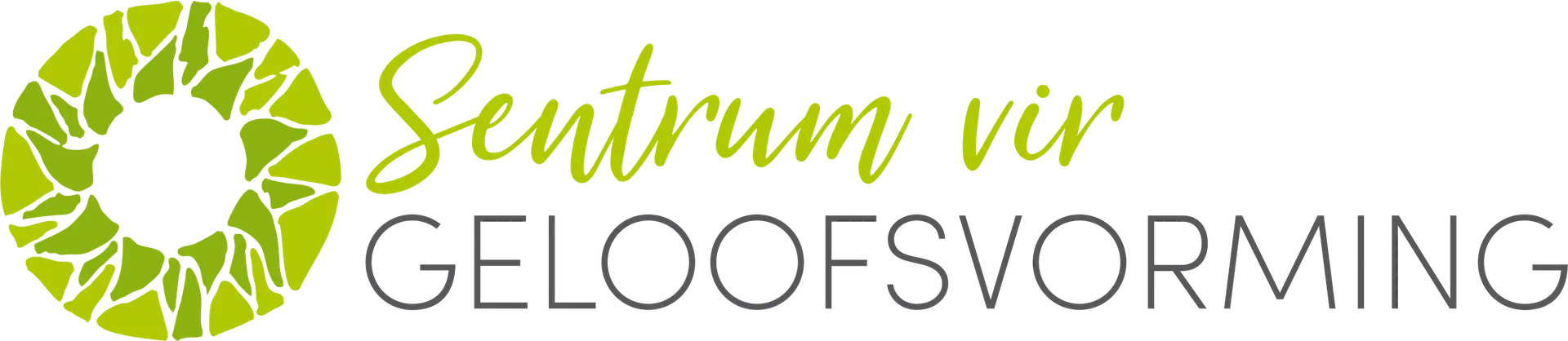 Sentrum vir Geloofsvorming logo